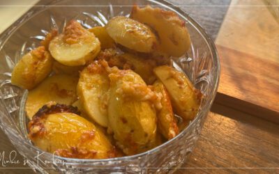 Geroosterde Parmesan Aartappels met Botter